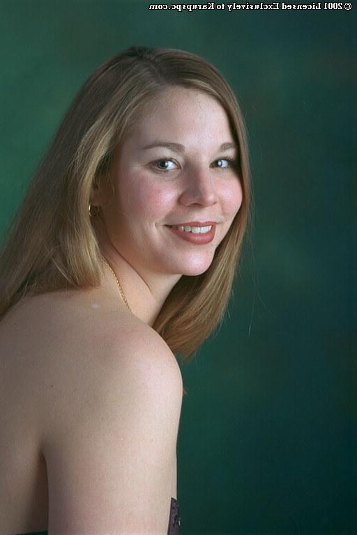 16P Gorgeous teen Kara is revealing her tiny tits while in black panties