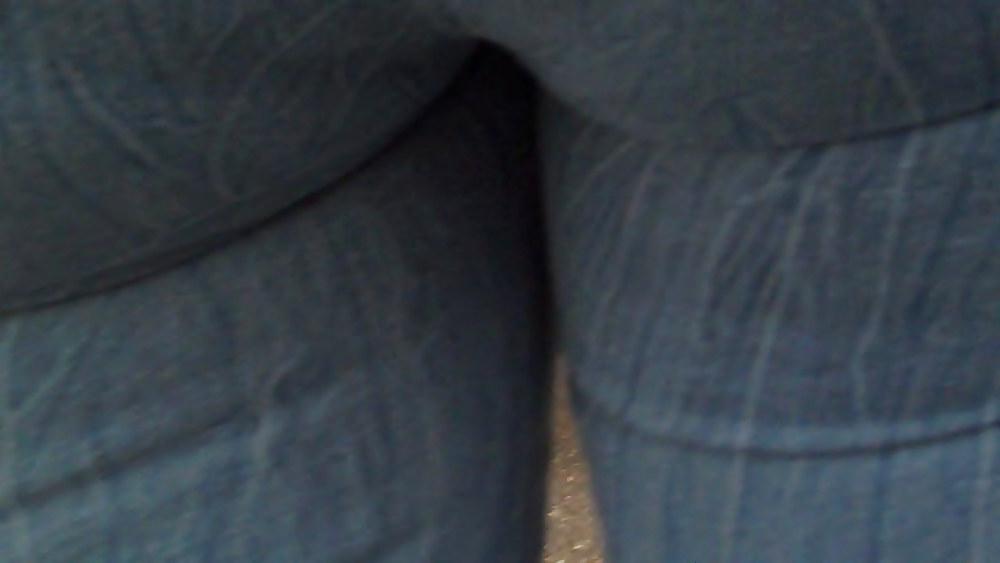 25P Tight ass & butt in jeans outlining panties so fine