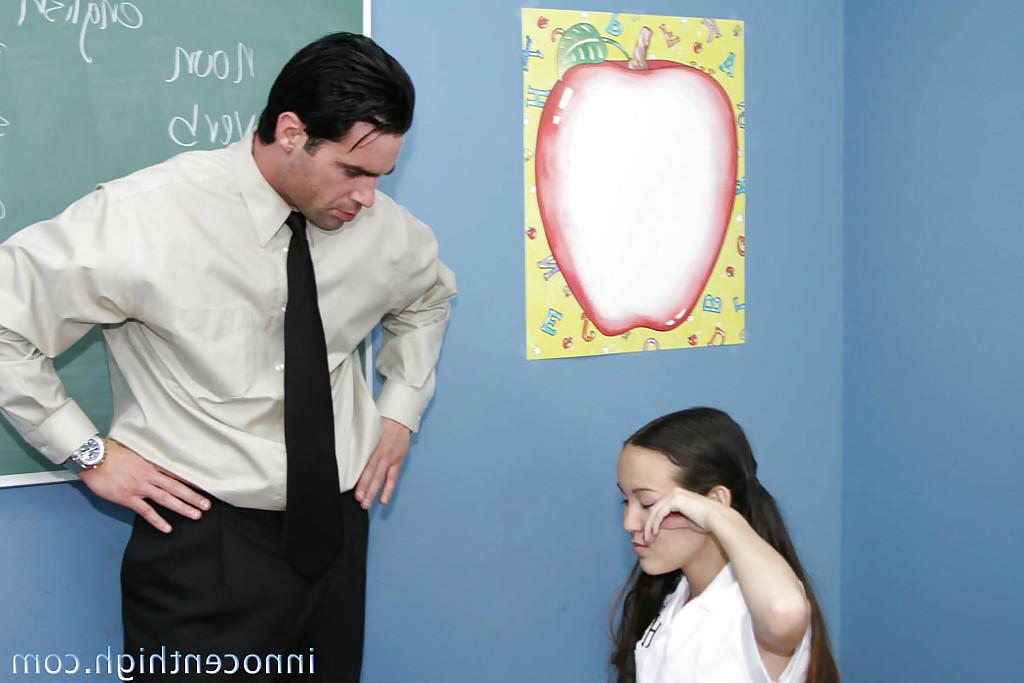 16P Asian teen Amai Liu gets banged and facialized by her perverted teacher