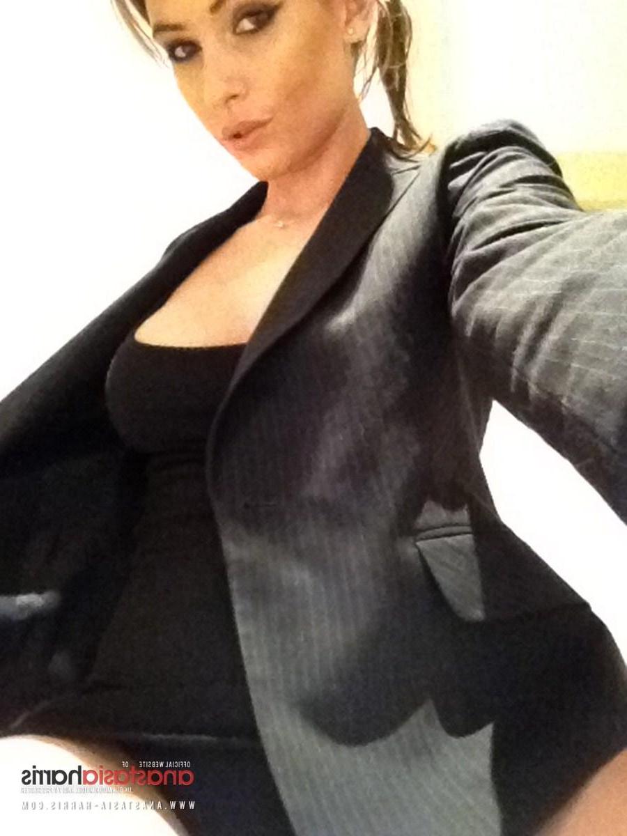 12P Anastasia Harris stips from her little black dress