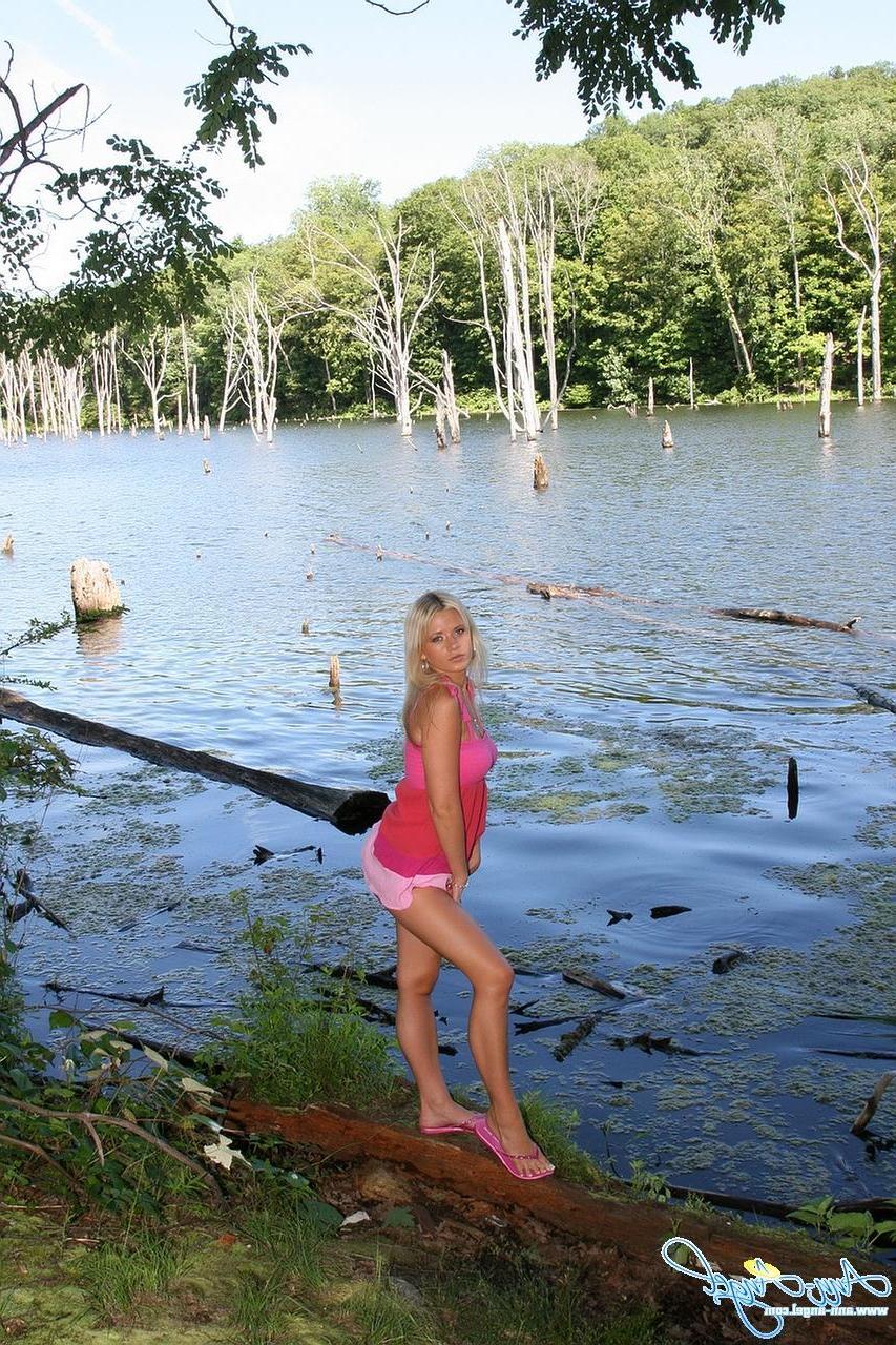 16P Ann Angel shows off her hotness at the lake