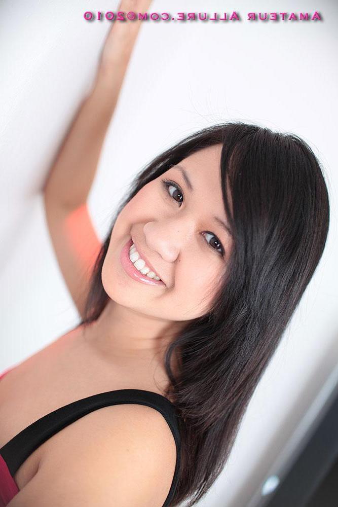 16P Cute asian beauty blows cock and swallows huge cum shot