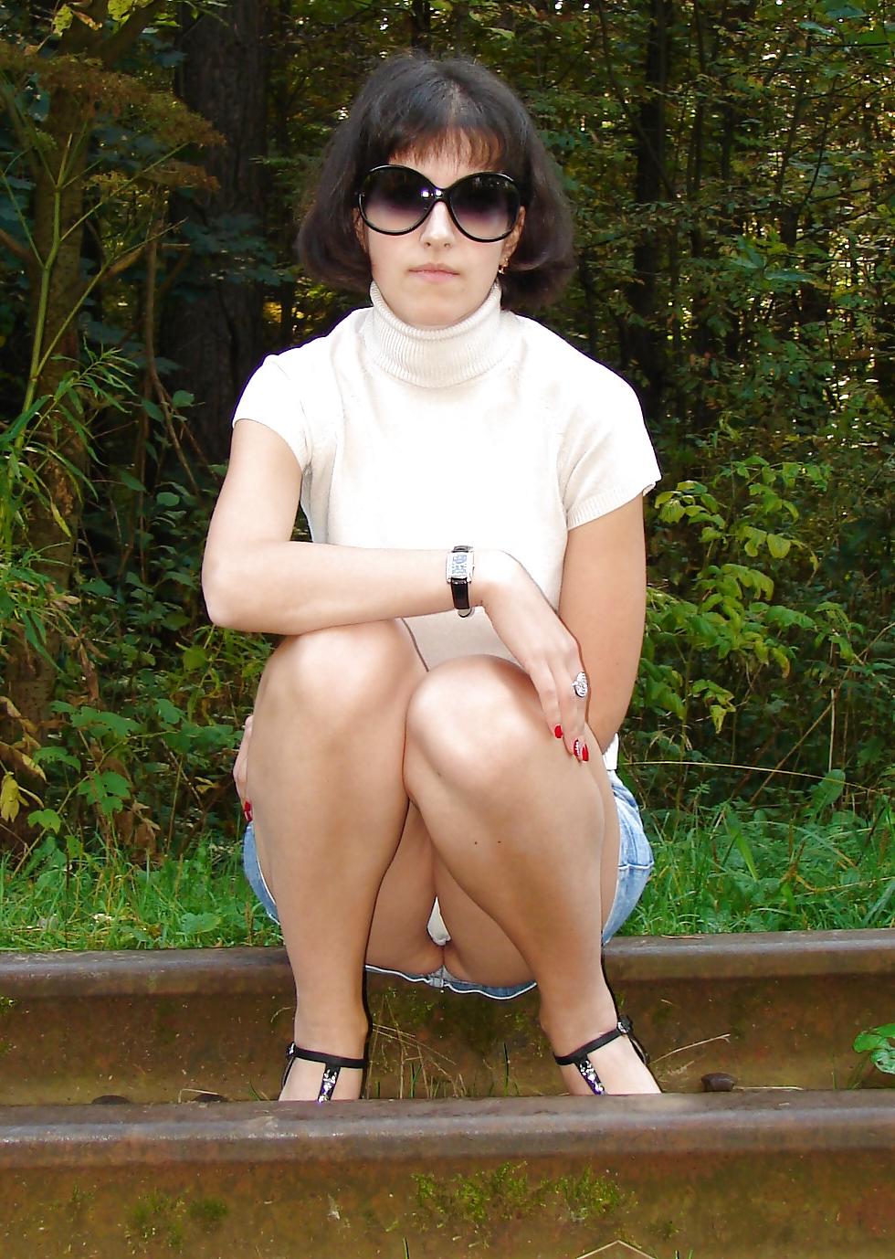 15P Amateur upskirt