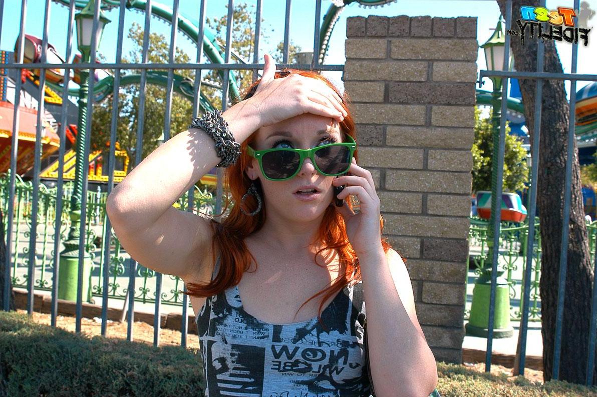 16P Ginger teen Dani Jensen gets seduced by an older married couple