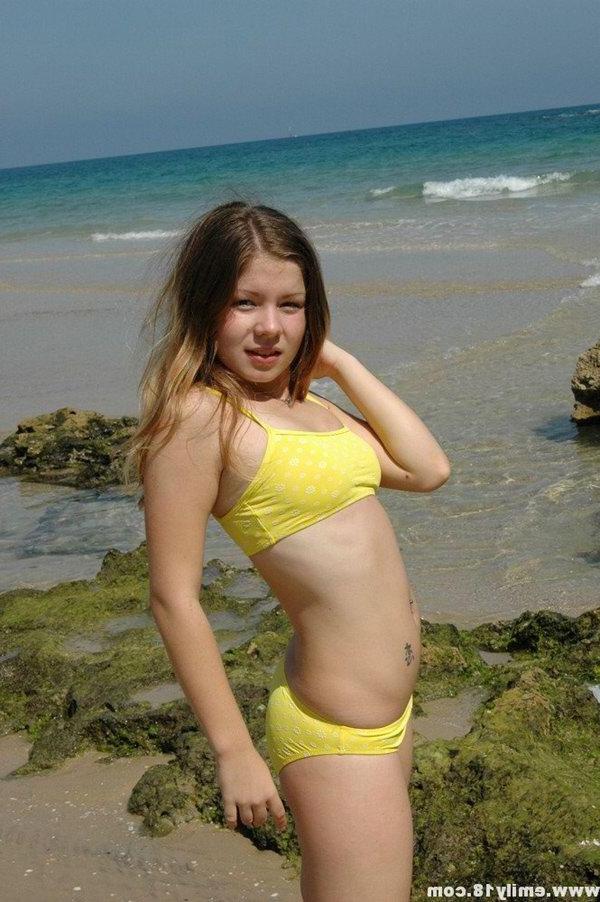 15P Emily on the beach