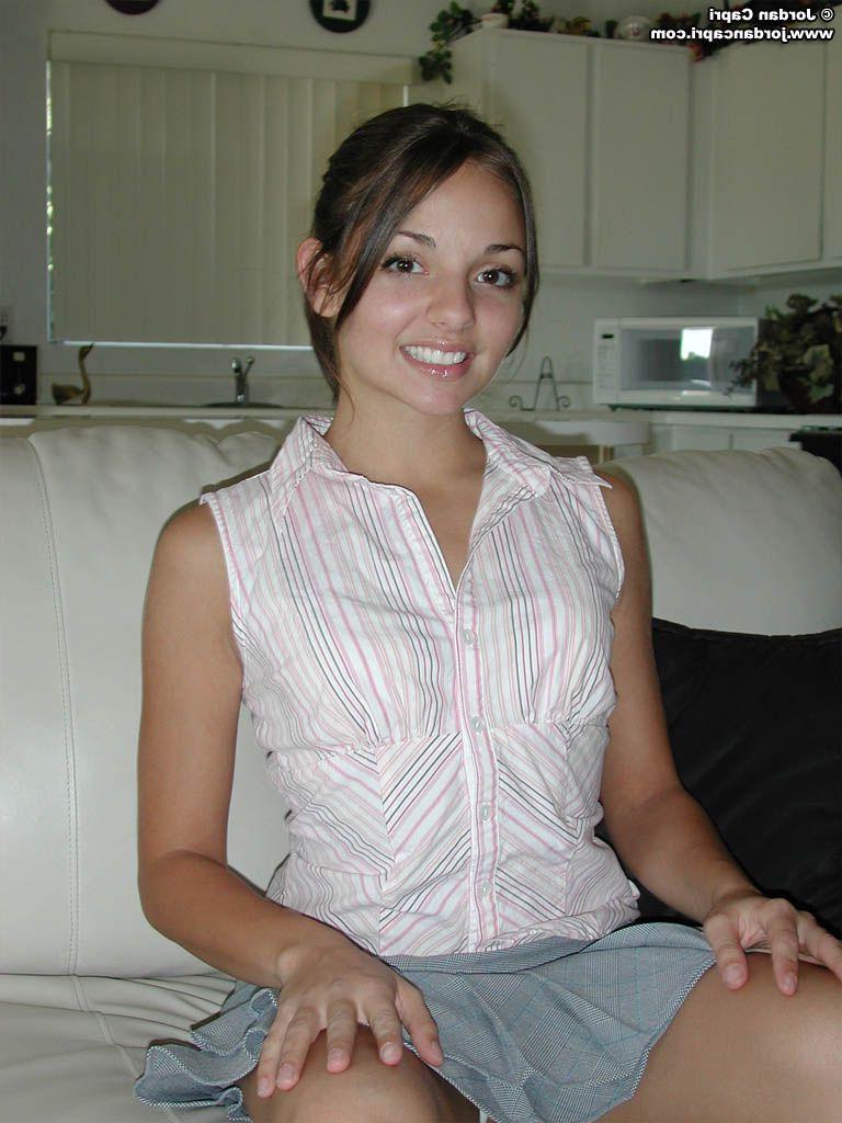 20P Pictures of Jordan Capri showing you her pussy upskirt