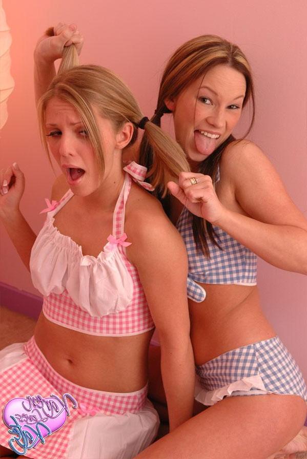 12P Karen and Kate get a little frisky and rough in bed