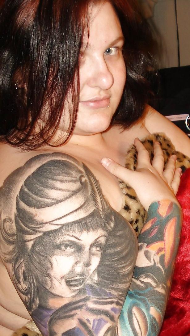 16P Tattooed BBW sucking and fucking