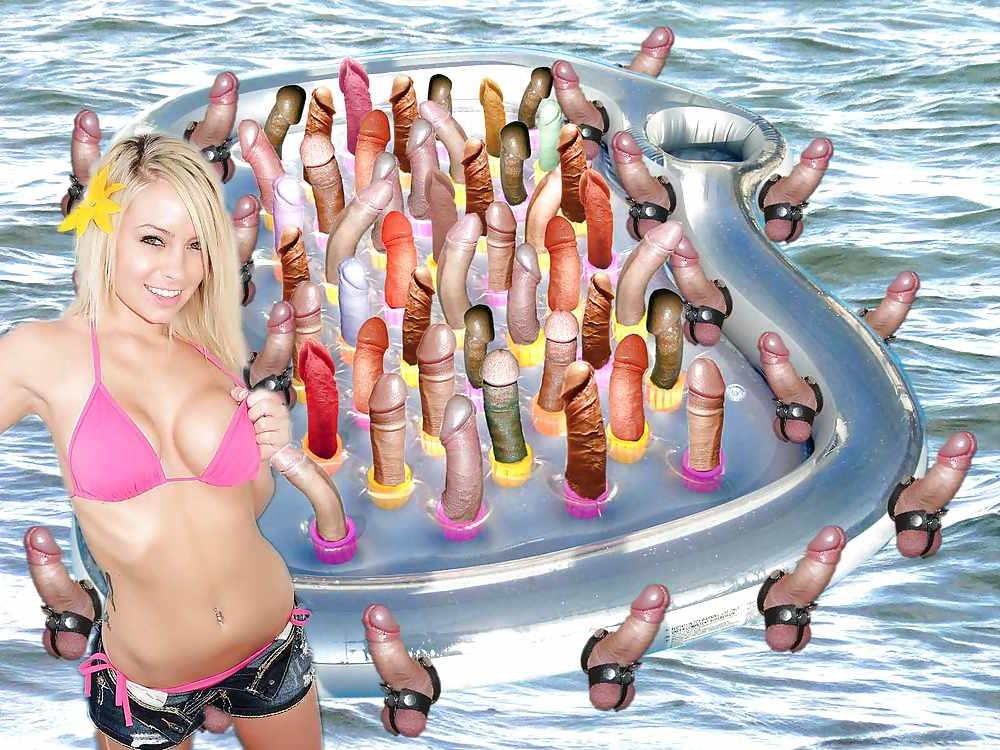 6P The New Rubber Dighy with Cock Cum Power