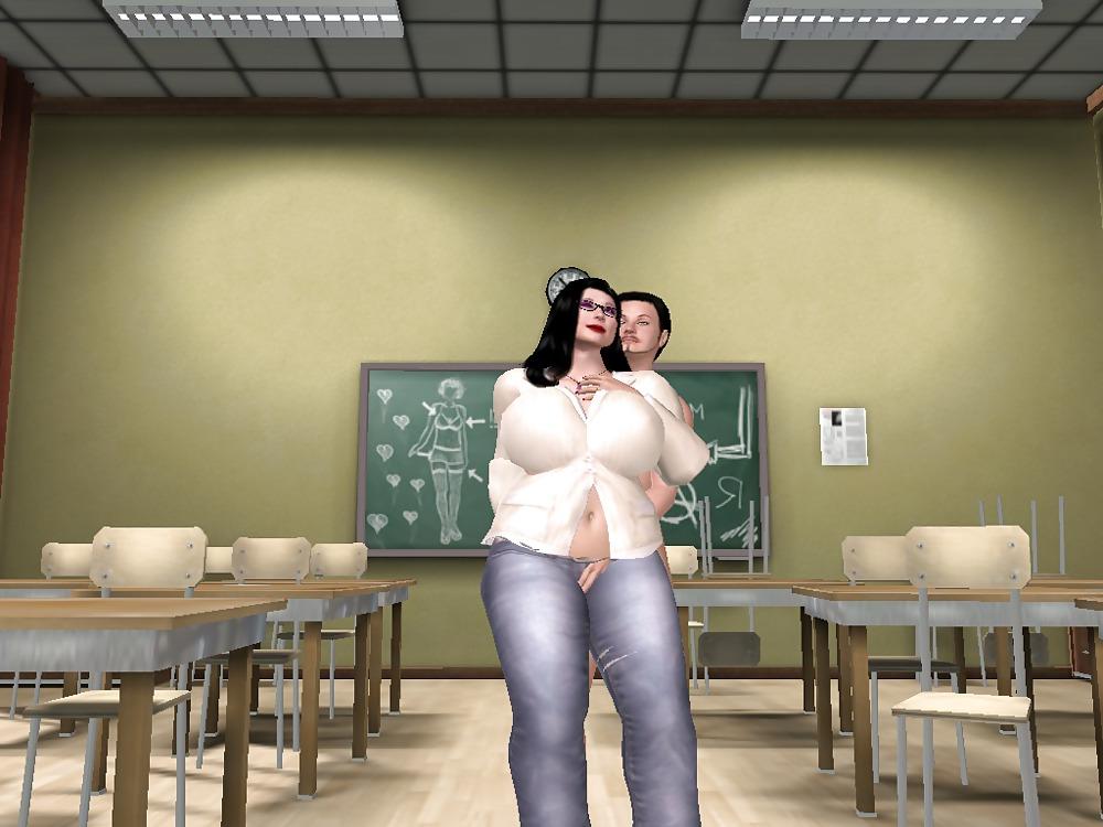 25P BBW Teacher fucked