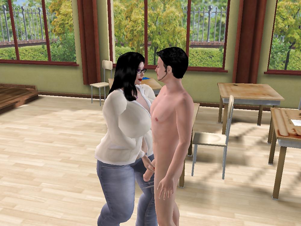 25P BBW Teacher fucked