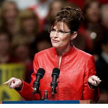 15P Sarah Palin - Red