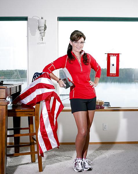 15P Sarah Palin - Red