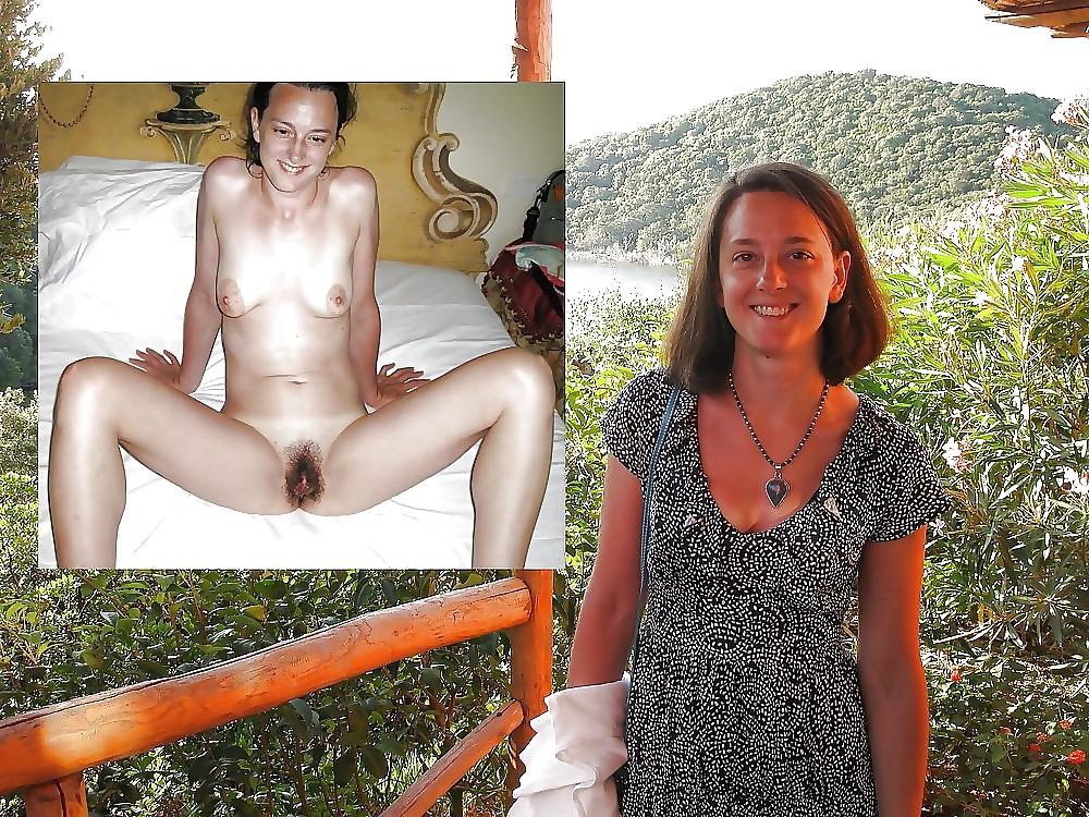 25P Bushy Amateurs - Dressed Undressed 4