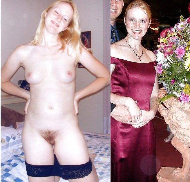 25P Bushy Amateurs - Dressed Undressed 4