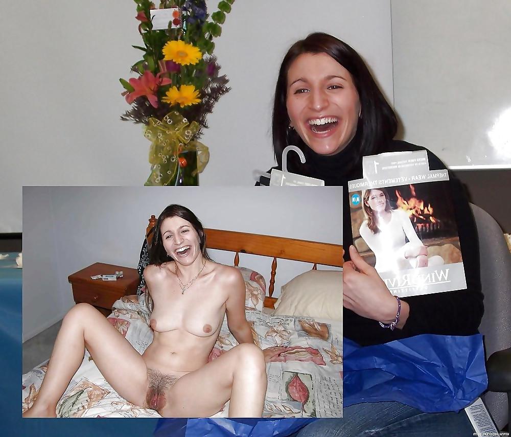 25P Bushy Amateurs - Dressed Undressed 4