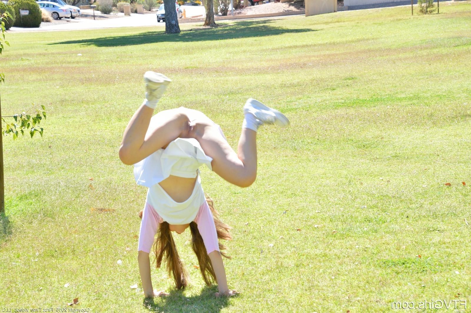 16P Hot teen Kelly gets naked and masturbates in "Schoolgirl Views"
