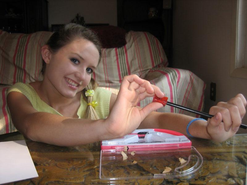 16P Pictures of Kitty Karsen fingering her tight pussy