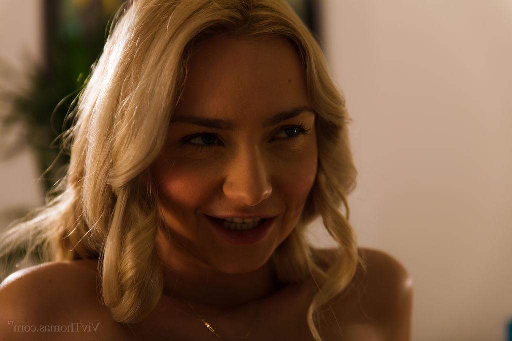 16P Margot and Victoria pleasure each other with a vibrator in "Electric"