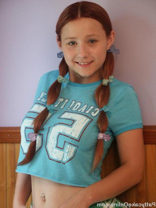16P Pictures of Pattycake teasing with her boobies and pigtails