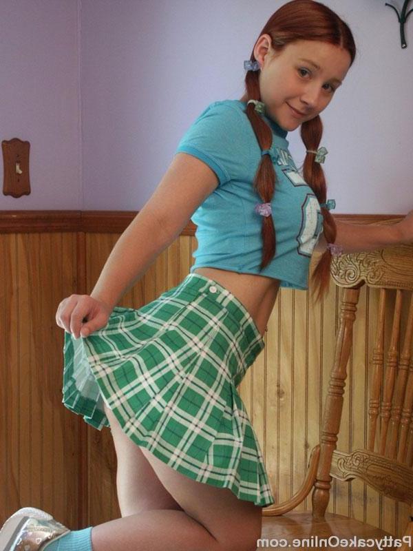 16P Pictures of Pattycake teasing with her boobies and pigtails