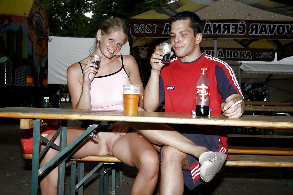 20P Mädchen Upskirt