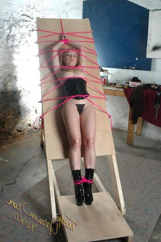 16P Pictures of teen Trisha Uptown tied up for your pleasure