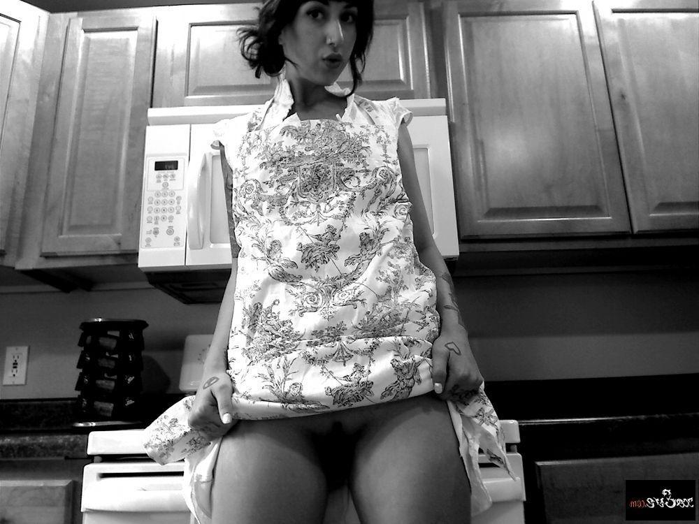13P Pictures of teen star Xo Eve stripping in black and white