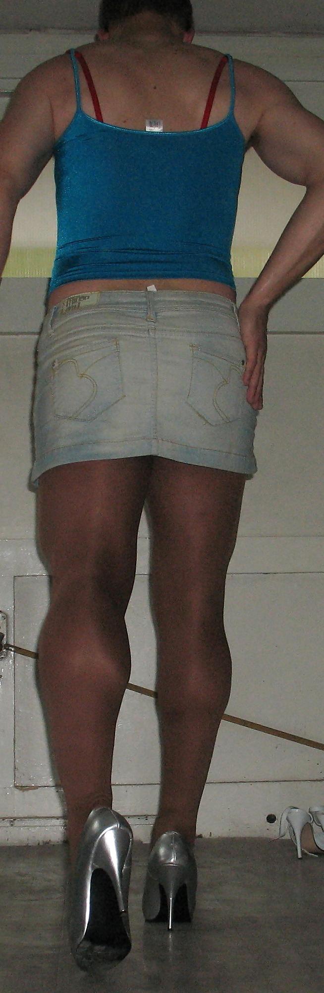 18P More tights heels stockings legs ass nude and voyeur