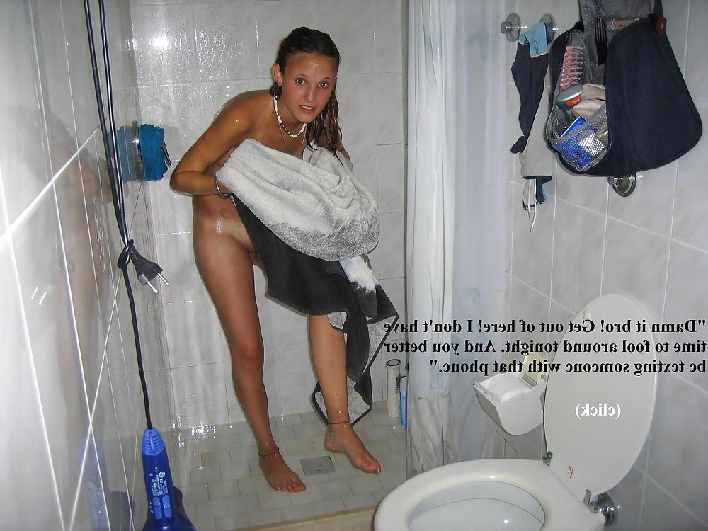 24P Slutty girls Sneaky Brothers Captions