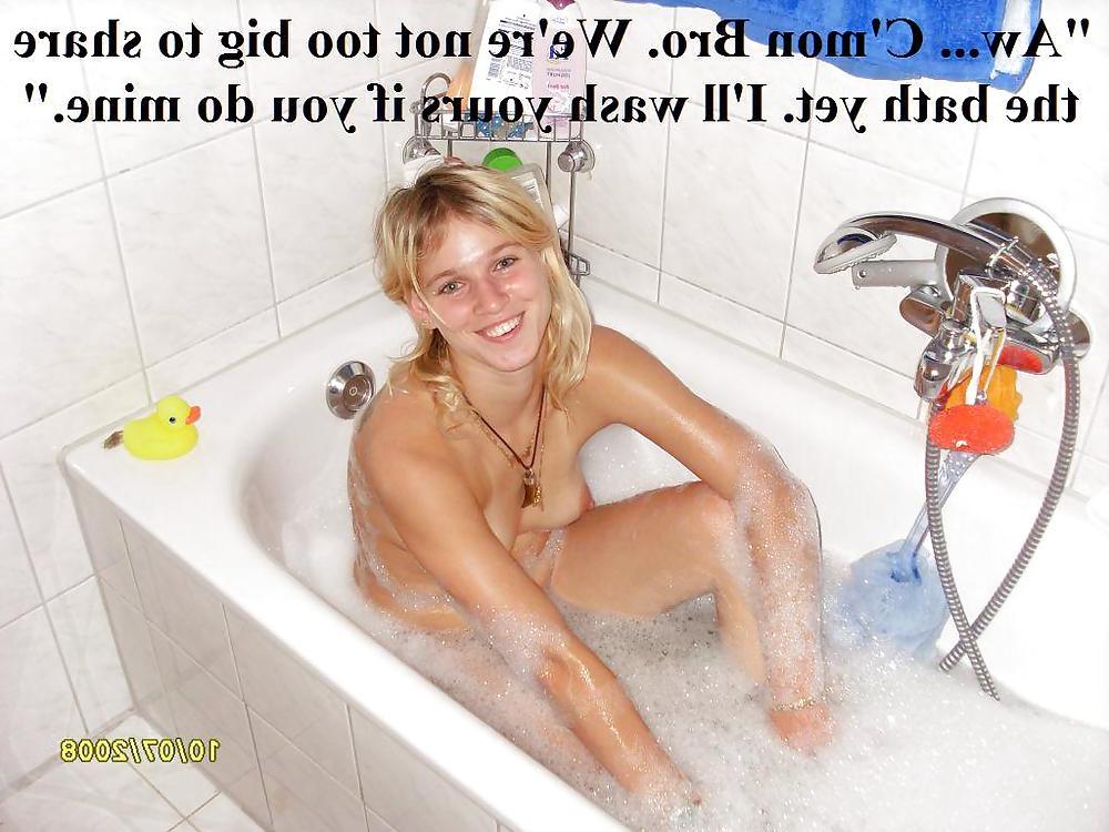 24P Slutty girls Sneaky Brothers Captions