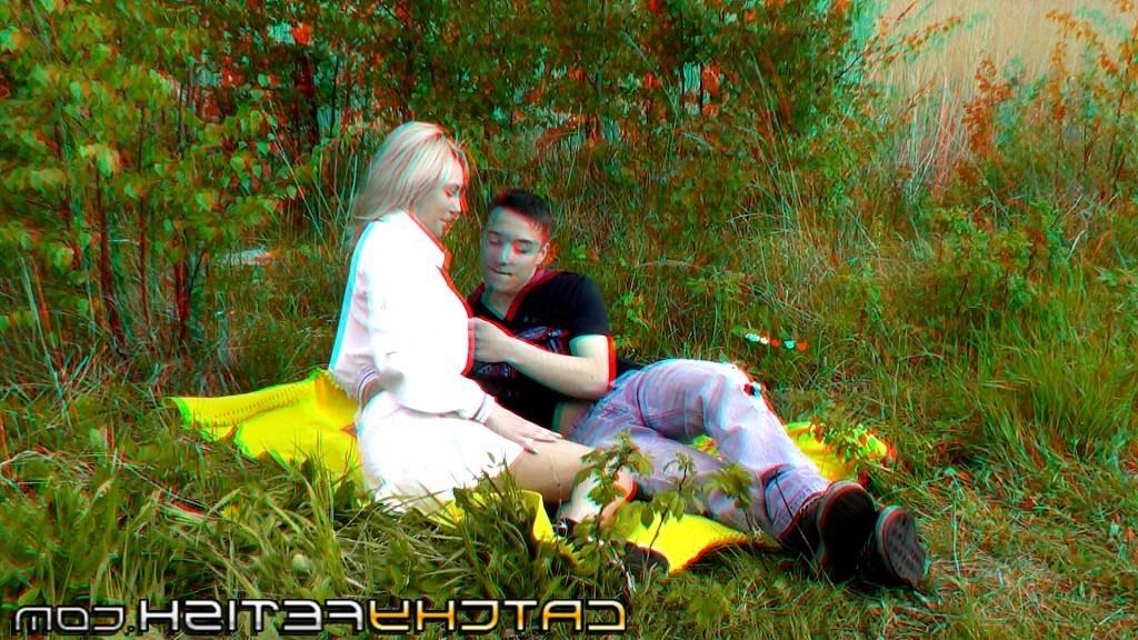 13P Blonde with juicy boobs in 3D porn hardcore riding guys cock