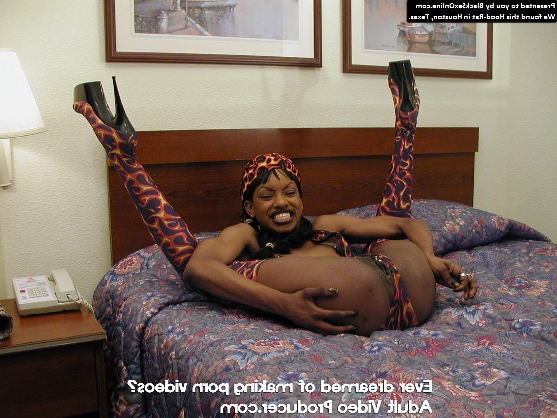 20P Ghetto skank black girl named Vivica Cox