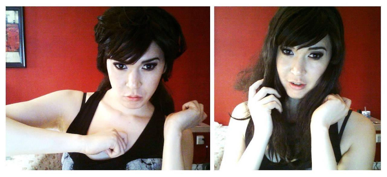 13P Amateur ladyboy selfies