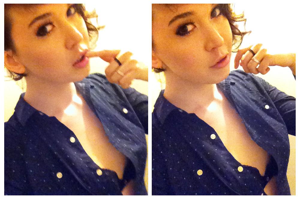 13P Amateur ladyboy selfies