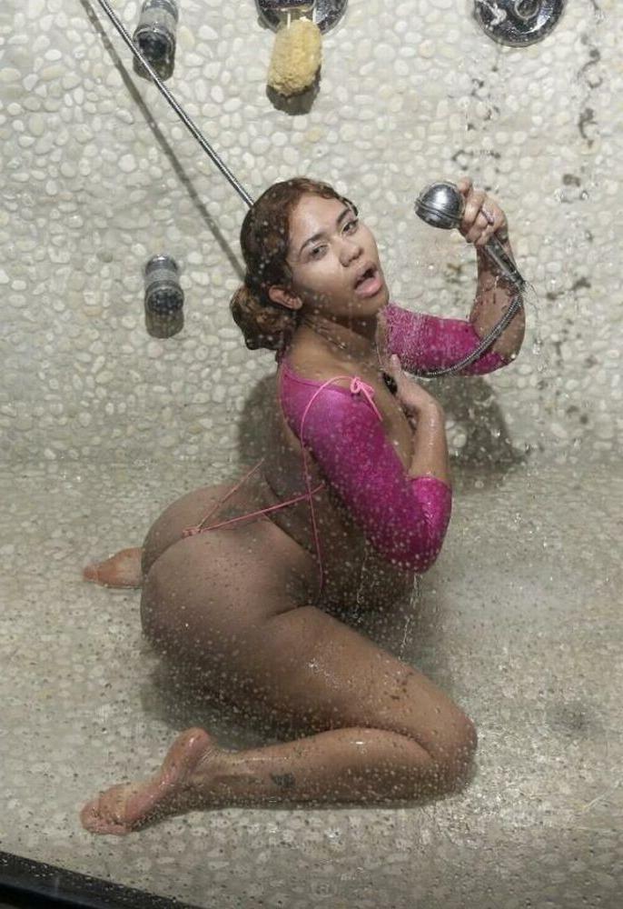 15P Black teen girlfriends posing and naked