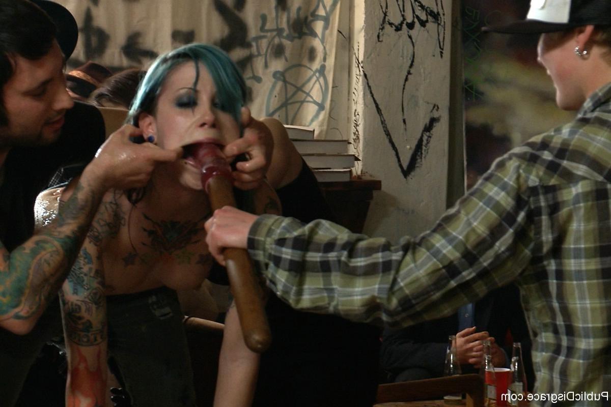 24P Krysta Kaos gets used and abused at a house party