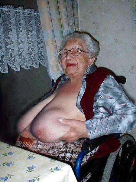 15P very old amateur grannies with big boobs