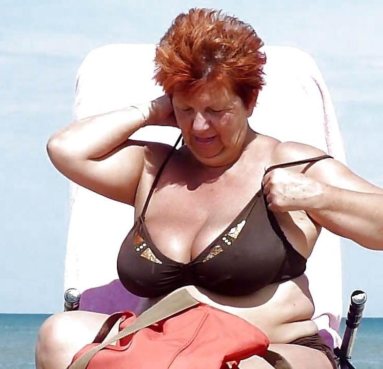 15P very old amateur grannies with big boobs