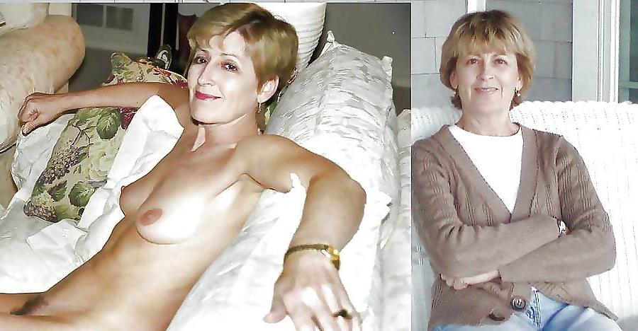 16P old amateur grannies posing and in action