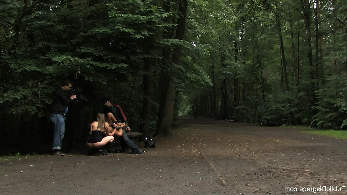 24P Everyone's favorite Euro Slut Angelica Heart returns to Public Disgrace. Zenza R