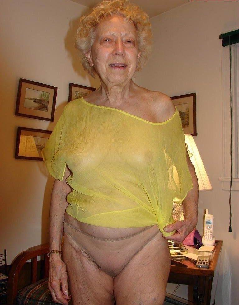 15P very old grannies showing off their goodies