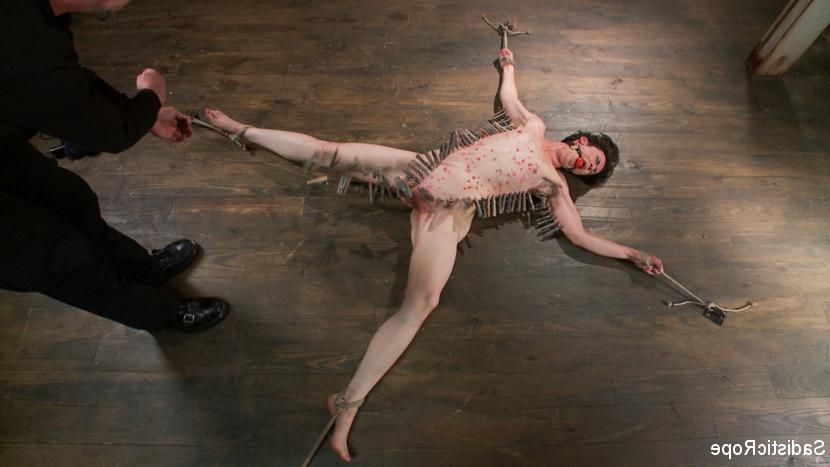 15P Newbie gets the full treatment! Extreme bondage &amp;amp; brutal torment