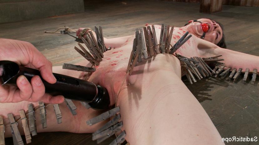 15P Newbie gets the full treatment! Extreme bondage &amp;amp; brutal torment