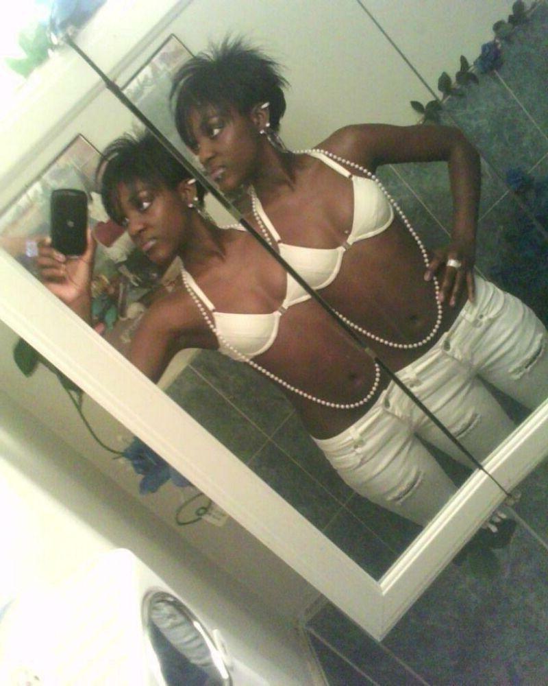 15P Black teen girlfriends posing and naked