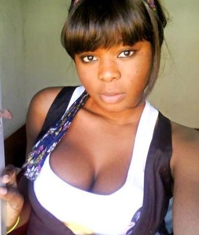 16P Cute black girlfriends posing and sucking