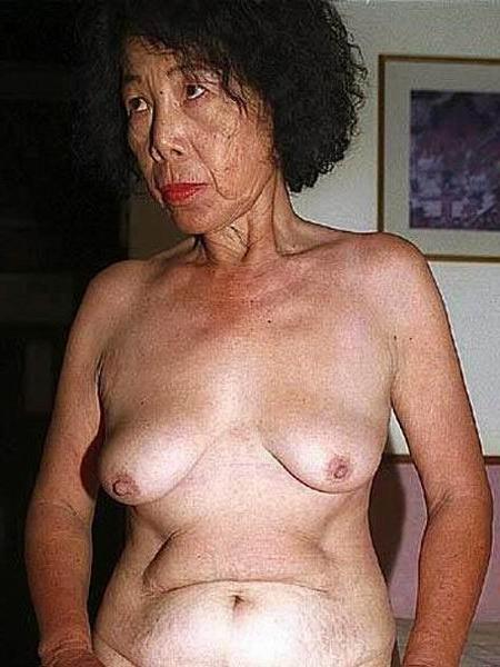 14P Very old women posing and in action