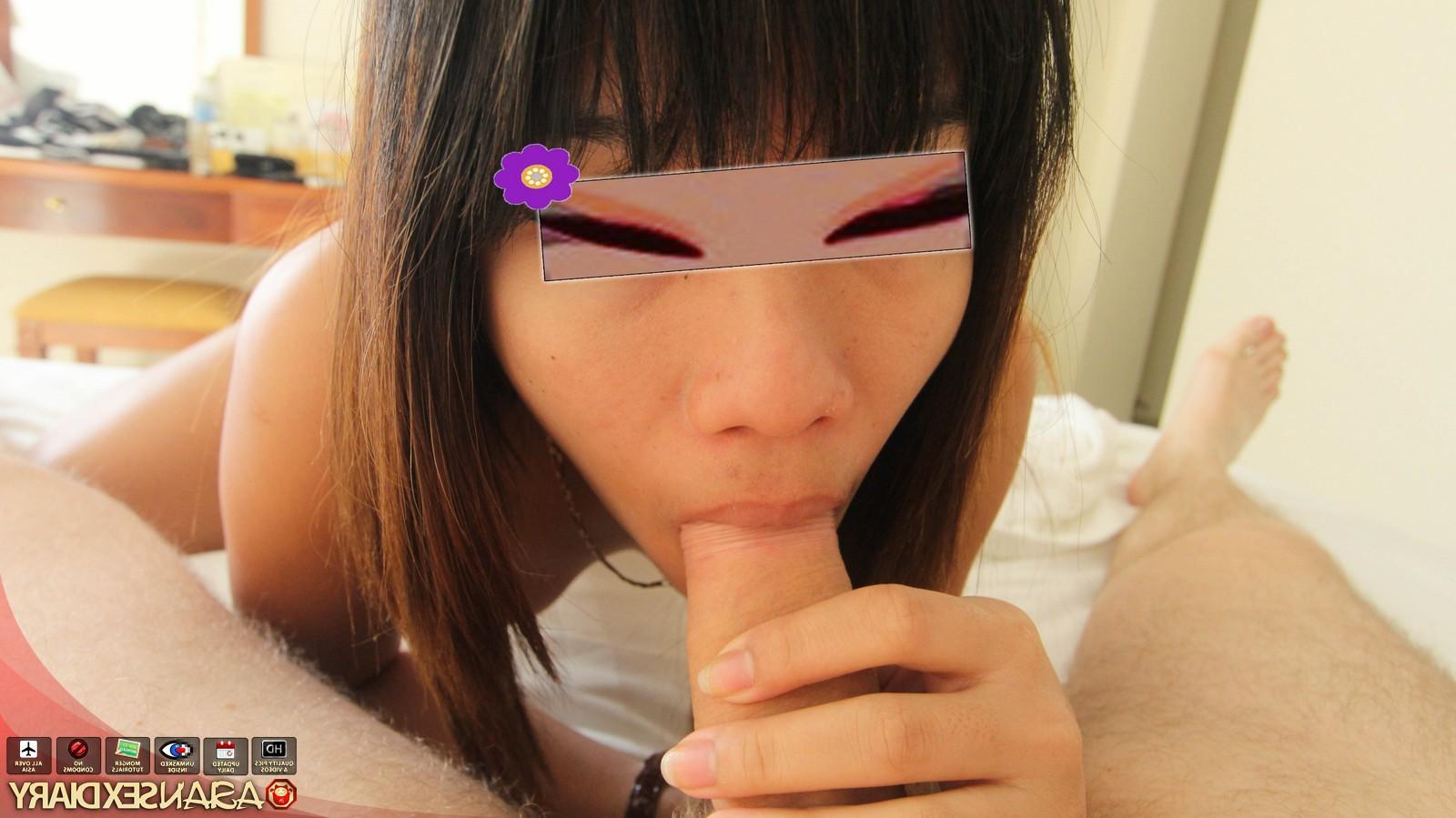 15P Asian amateur with big nipples and pouffey pussy