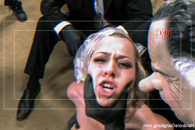 15P Zoey getting gangbanged by 5 of her father's secret service men!