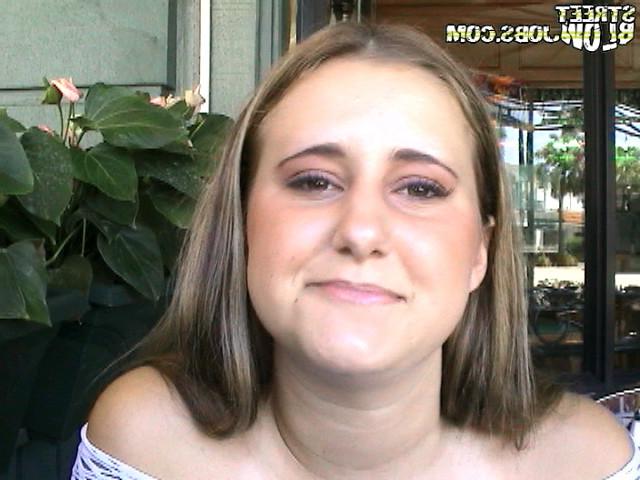 15P Cute amateur babe is busted on spy cam while blowing a stranger